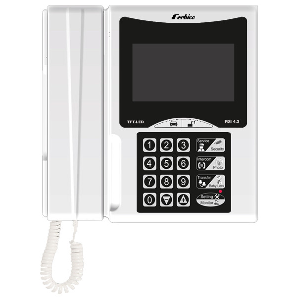 درب بازکن تصویری دیجیتال فربیکو مدل 210-dw