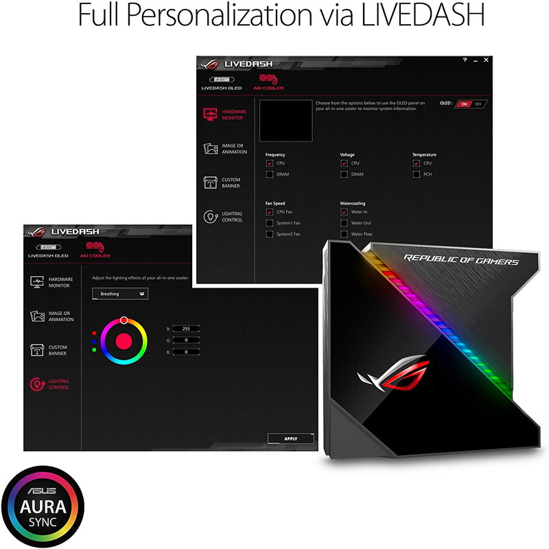 خنک کننده پردازنده ایسوس مدل ROG Ryujin 240 2