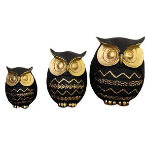 مجسمه مدل جغد کد JK3 مجموعه 3 عددی 