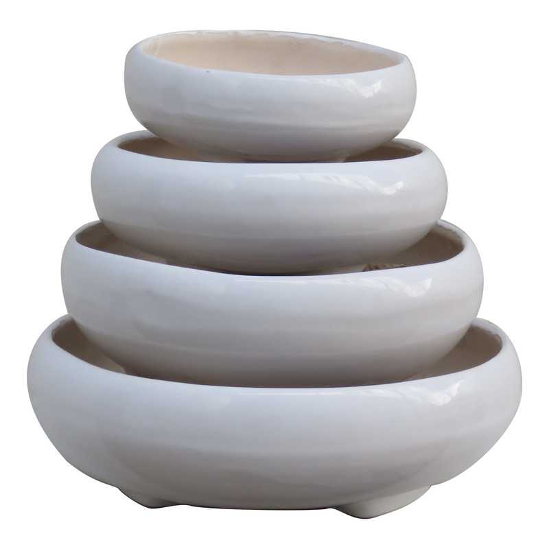 گلدان مدل بنسایی مجموعه 4 عددی