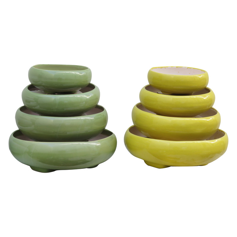 گلدان مدل بنسایی مجموعه 4 عددی