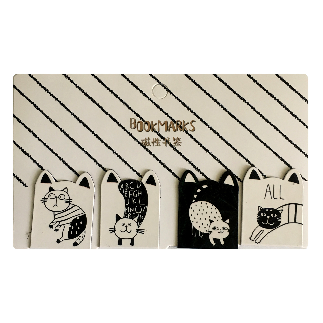 نشانگر کتاب طرح CAT کد C1T مجموعه 4 عددی