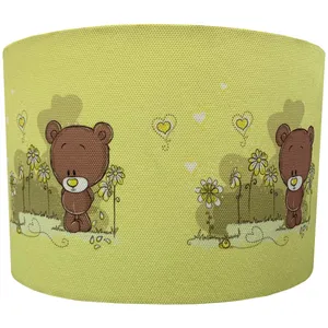 چراغ خواب دیواری اتاق کودک طرح خرس و باغچه