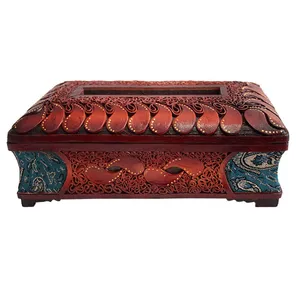 جعبه دستمال کاغذی معرق کاری مدل Si-26