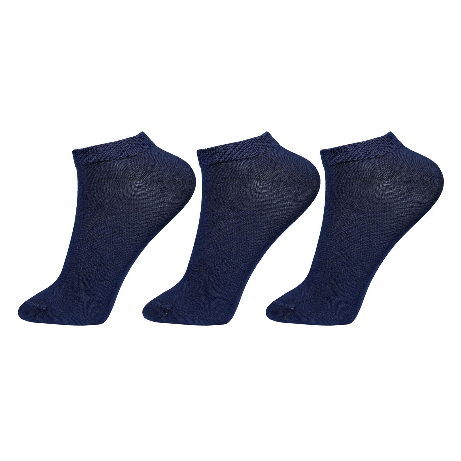 جوراب زنانه مستر جوراب کد BL-MR 563 بسته 3 عددی -  - 1