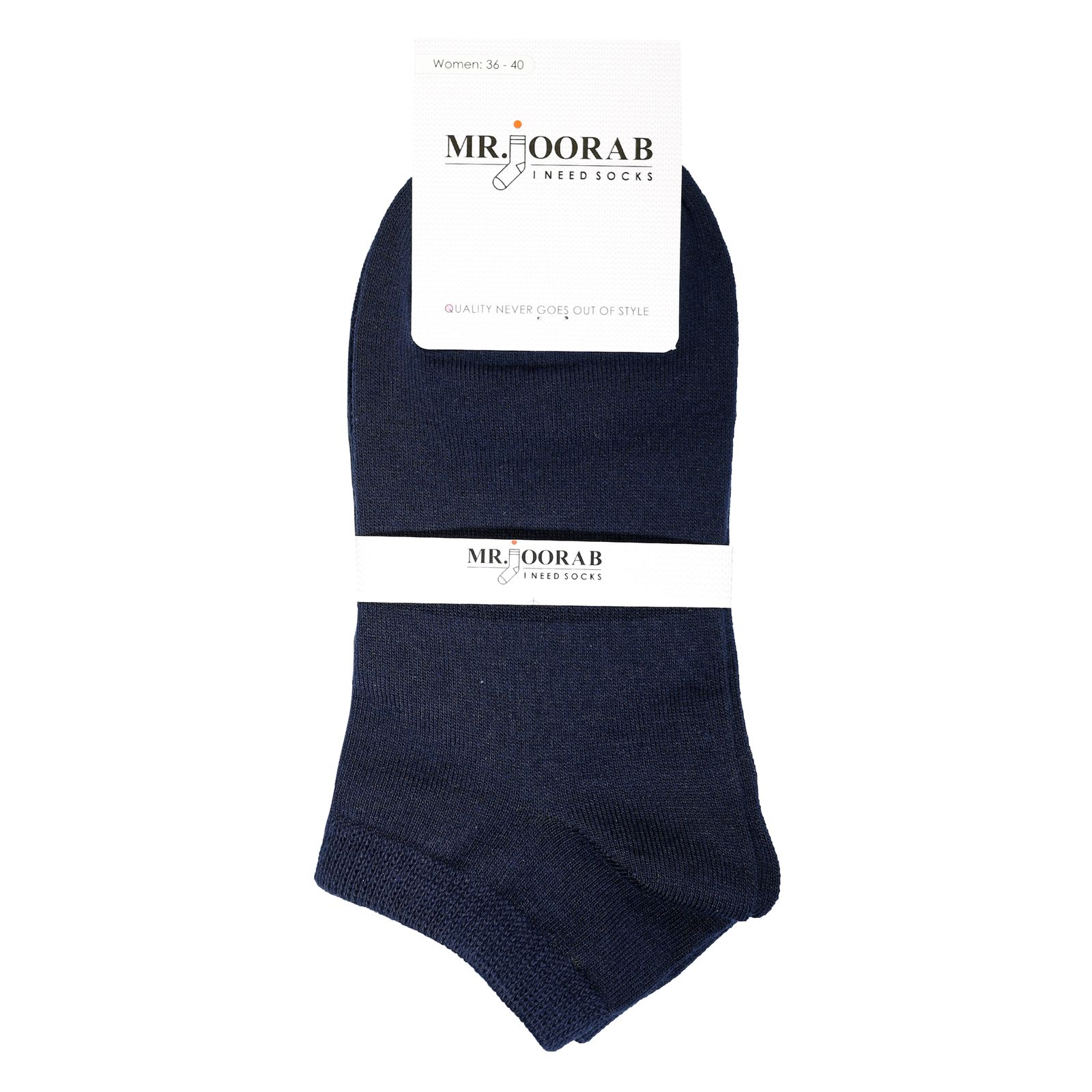 جوراب زنانه مستر جوراب کد BL-MR 563 بسته 3 عددی -  - 2