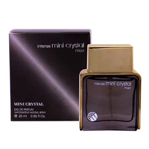 عطر جیبی مردانه مینی کریستال مدل intense حجم 25 میلی لیتر
