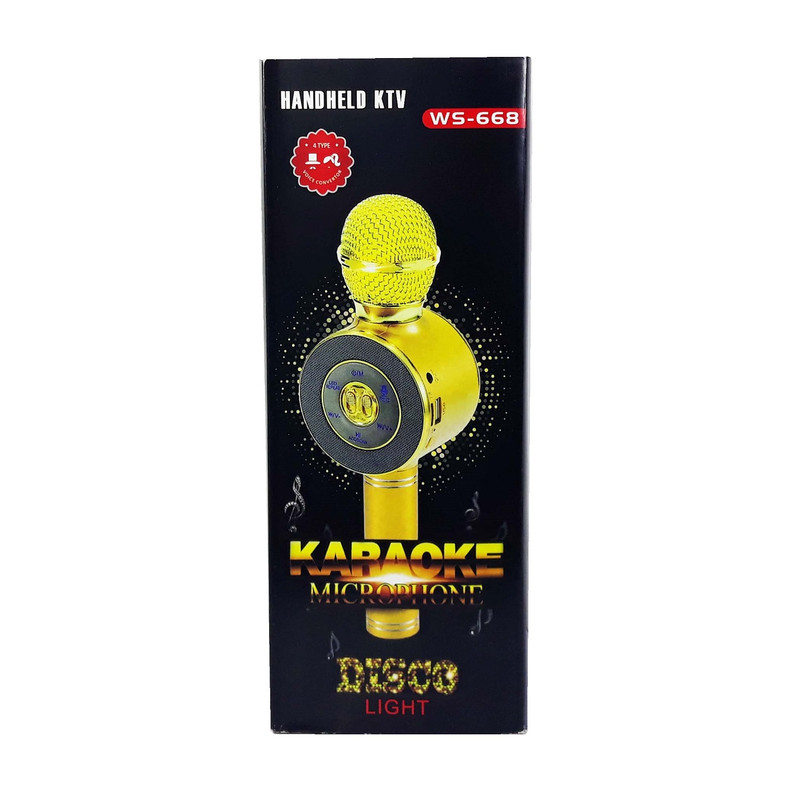 میکروفون بلوتوثی کارائوکه مدل WS-668 1