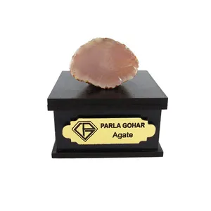 سنگ راف عقیق پارلا گوهر کد 2082
