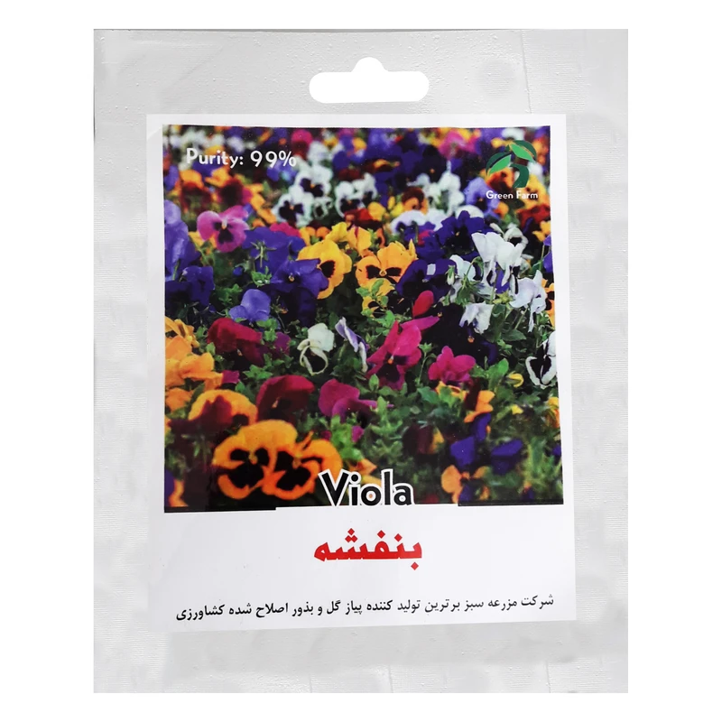 بذر گل بنفشه گرین فارم  کد 08