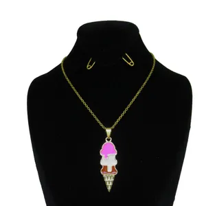 گردنبند دخترانه طرح بستنی کد ۷