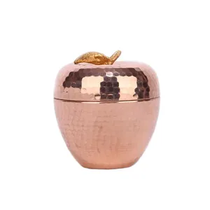 قندان مسی مدل سیب کد SKU-CU-0008