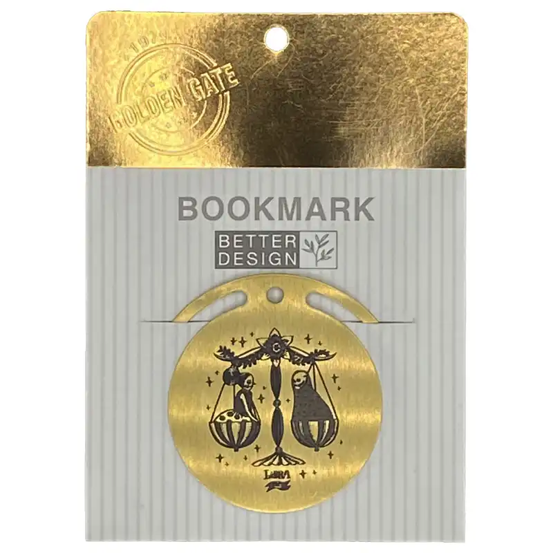 نشانگر کتاب گلدن گیت مدل مهر ماه کد 7