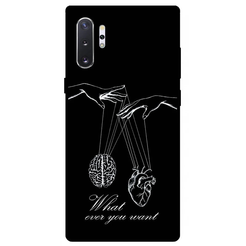 کاور مگافون طرح فکر و احساس مدل 1899 مناسب برای گوشی موبایل سامسونگ Galaxy Note 10 Plus   