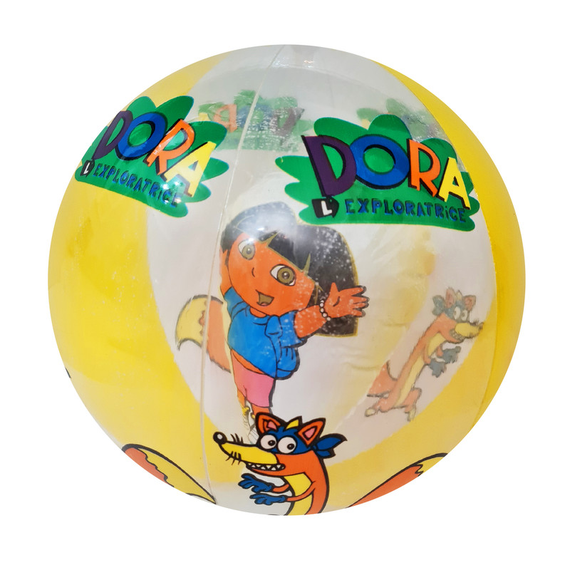 توپ بادی مدل عروسکی صدا دار طرح دورا DORA