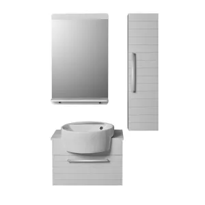 ست کابینت و روشویی مدل 804 AR به همراه آینه و باکس