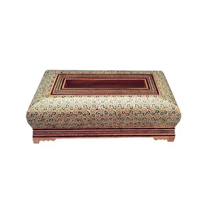 جعبه دستمال کاغذی خاتم کاری کد IN 201