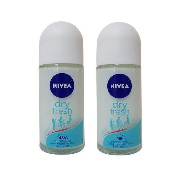  رول ضد تعریق مردانه نیوآ مدل Dry Fresh حجم 50 میلی لیتر مجموعه 2 عددی 