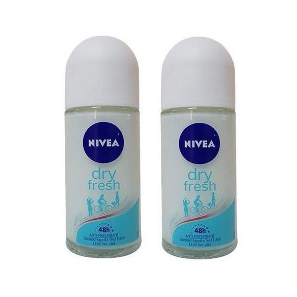  رول ضد تعریق مردانه نیوآ مدل Dry Fresh حجم 50 میلی لیتر مجموعه 2 عددی 