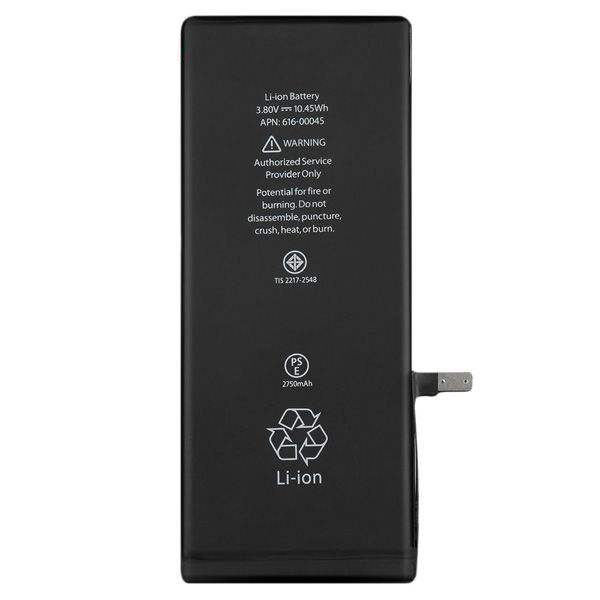 باتری موبایل مدل APN 616 ظرفیت 2750 میلی آمپر ساعت مناسب برای گوشی موبایل اپل iPhone 6s plus