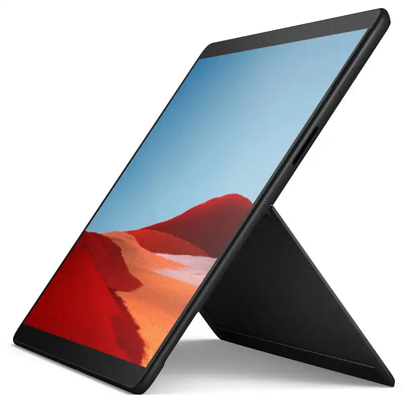 تبلت مایکروسافت مدل Surface Pro X LTE - B ظرفیت 256 گیگابایت به همراه کیبورد Black Type Cover