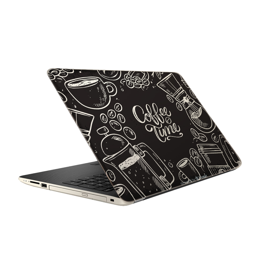 استیکر لپ تاپ تیداکس گروپ طرح کافی مدل TIE510 مناسب برای لپ تاپ 15.6 اینچ
