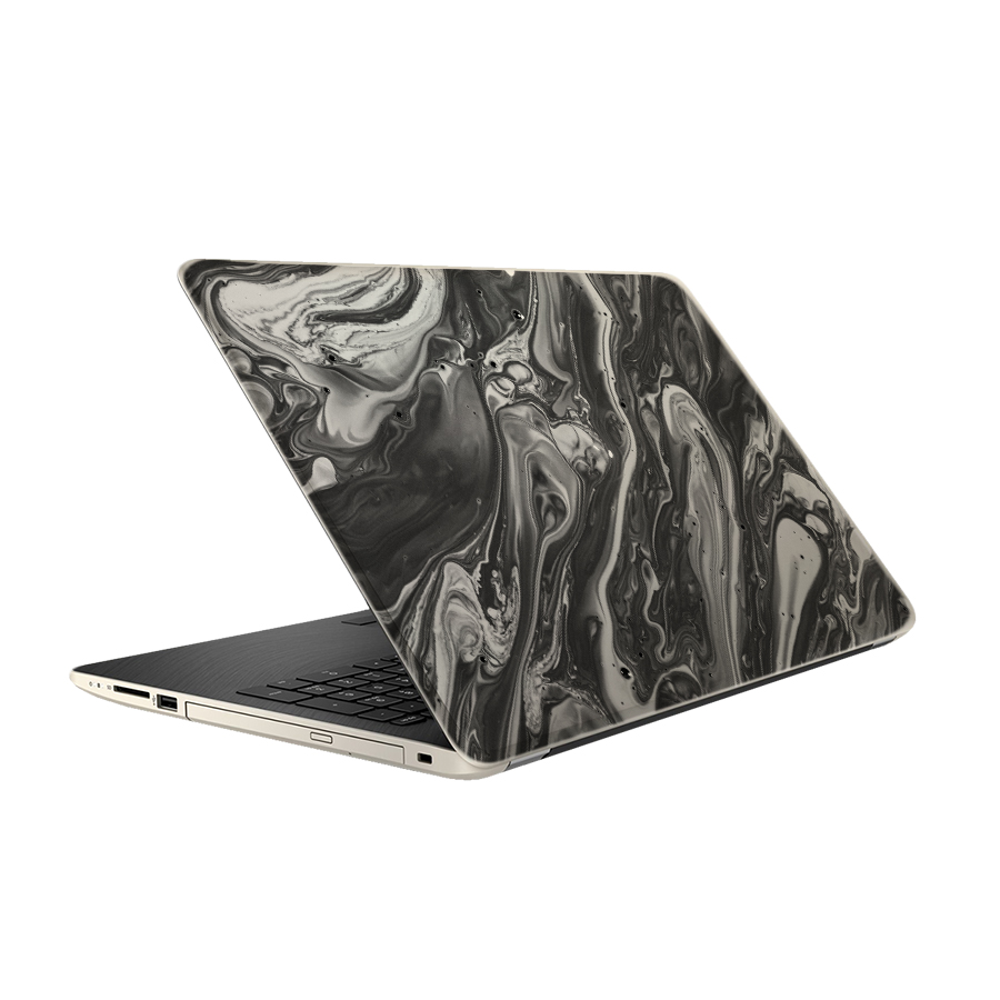 استیکر لپ تاپ تیداکس گروپ طرح سنگ سیاه مدل TIE515 مناسب برای لپ تاپ 15.6 اینچ