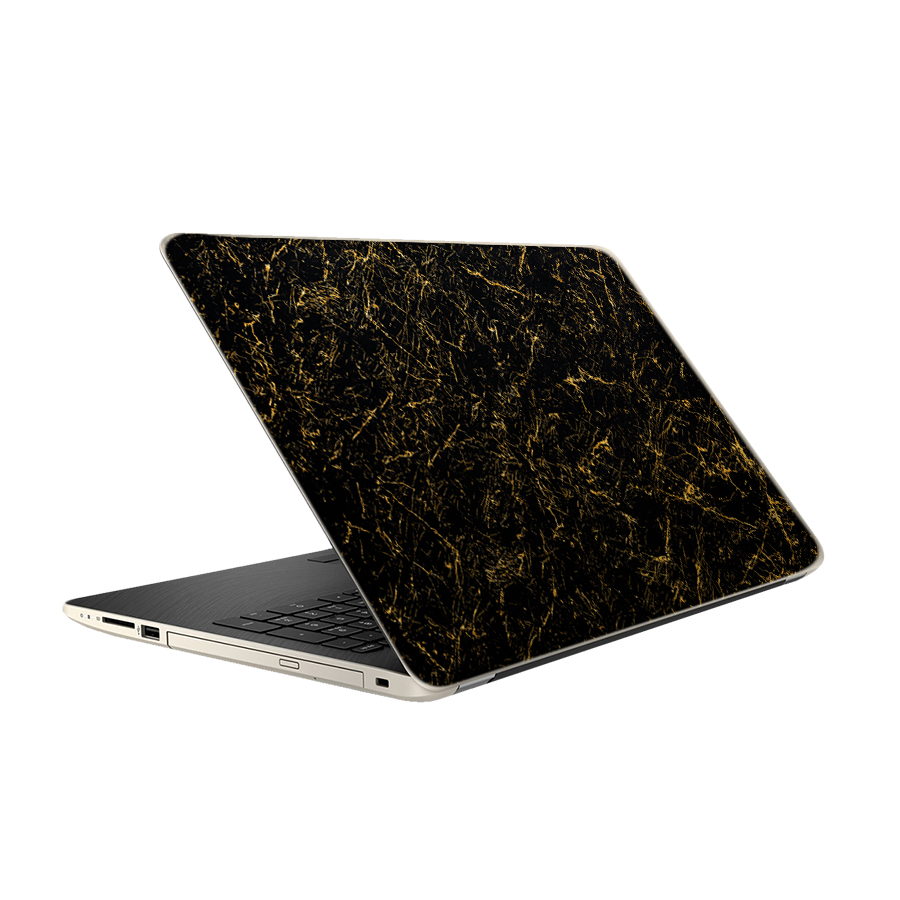 استیکر لپ تاپ تیداکس گروپ طرح رگه های طلایی مدل TIE519 مناسب برای لپ تاپ 15.6 اینچ