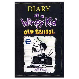 کتاب diary of a wimpy kid old school اثر jeff kinney انتشارات زبان مهر