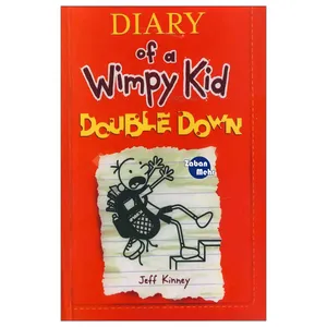 کتاب diary of a wimpy double down اثر jeff kinney انتشارات زبان مهر