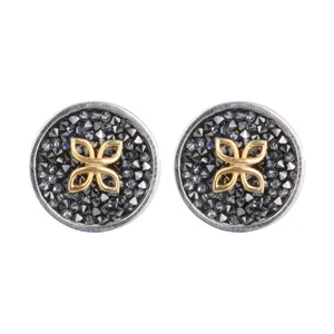 گوشواره طلا 18 عیار زنانه درسا مدل 2720-1