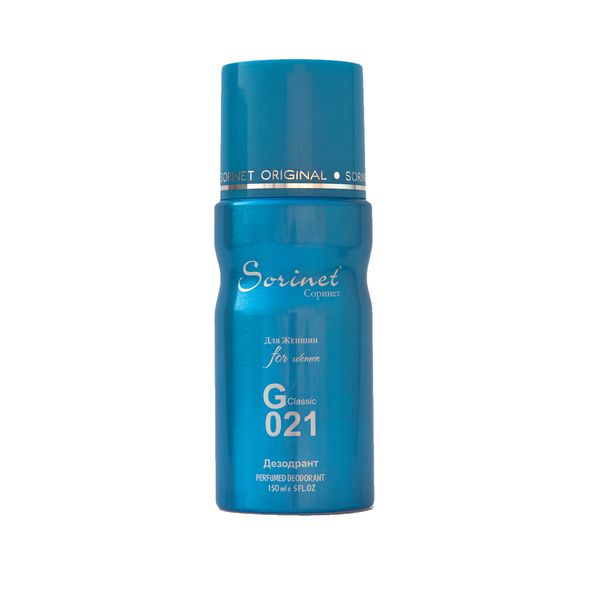 اسپری خوشبو کننده بدن زنانه سورینت مدل G21 حجم 150 میلی لیتر اسپری خوشبو کننده بدن زنانه سورینت مدل G21 حجم 150 میلی لیتر