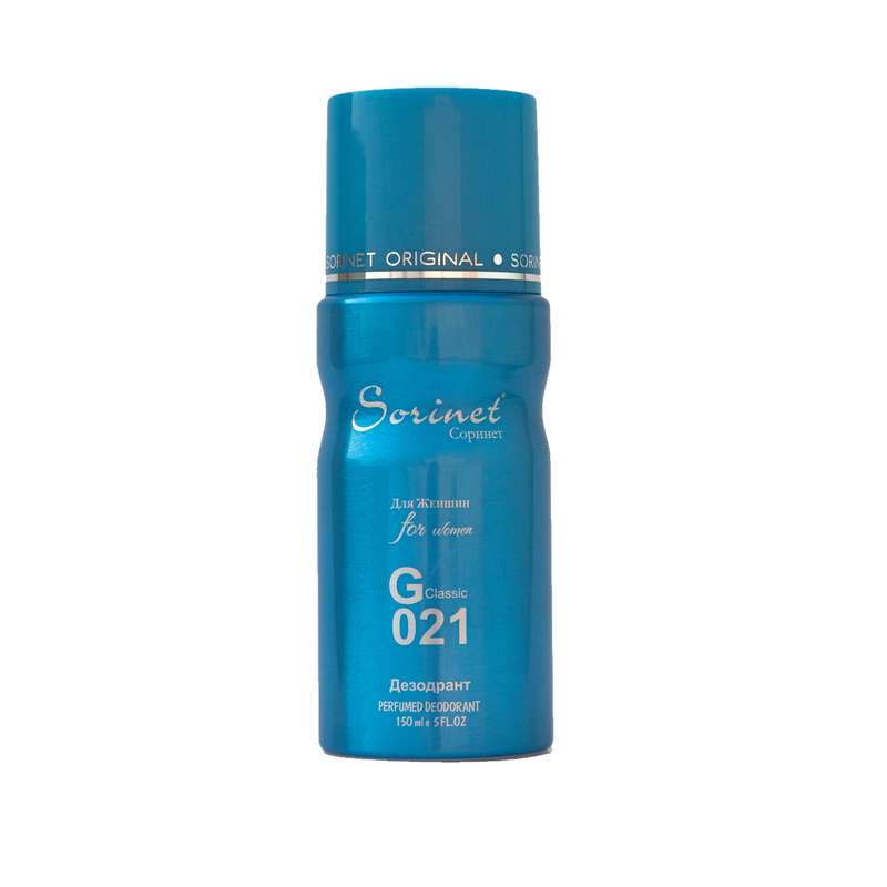 اسپری خوشبو کننده بدن زنانه سورینت مدل G21 حجم 150 میلی لیتر اسپری خوشبو کننده بدن زنانه سورینت مدل G21 حجم 150 میلی لیتر