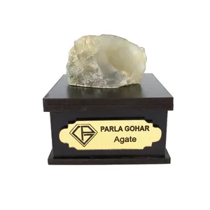 سنگ راف عقیق پارلا گوهر کد 2092