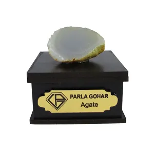 سنگ راف عقیق پارلا گوهر کد 2093