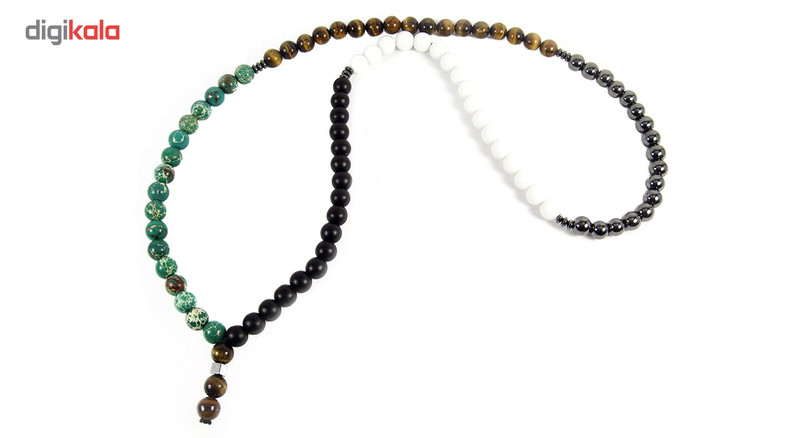 نیم ست مهره ای مانچو مدل پنج رنگ sm5044