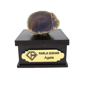 سنگ راف عقیق پارلا گوهر کد 2096