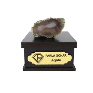 سنگ راف عقیق پارلا گوهر کد 2109