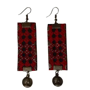 گوشواره سوزن دوزی مدل بلوچ کد A-187