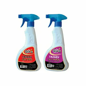 اسپری تمیز کننده خودرو تذرو مدل sh62 حجم 500 میلی لیتر مجموعه 2 عددی 