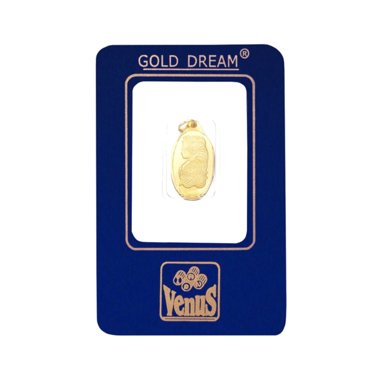 شمش طلا 18 عیار ونوس کد 250 -  - 1