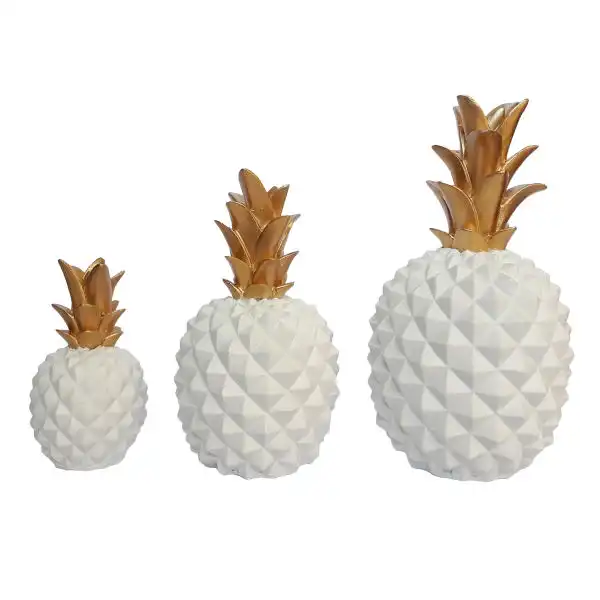 مجسمه طرح آناناس مدل WPS1 مجموعه 3عددی