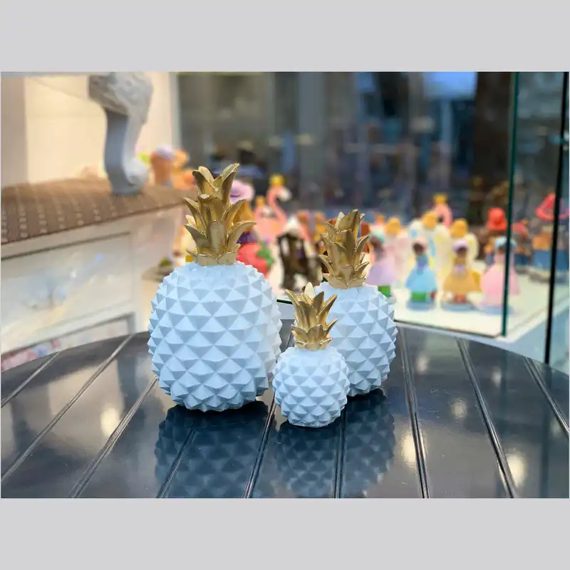 مجسمه طرح آناناس مدل WPS1 مجموعه 3عددی