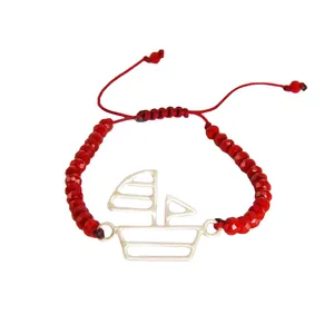 دستبند نقره زنانه کد 436