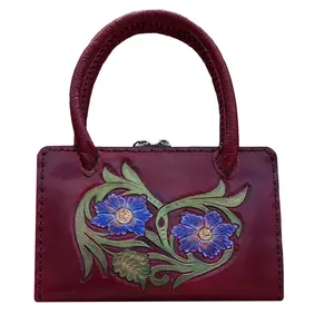 کیف دستی چرمی مدل رزا کد 9800