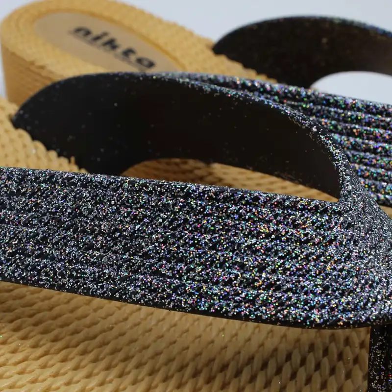 دمپایی لاانگشتی زنانه نیکتا مدل LPC012 کد L1- 03 رنگ مشکی