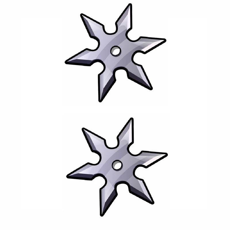 برچسب بدنه خودرو طرح تیغه نینجا کد011 بسته 2 عددی