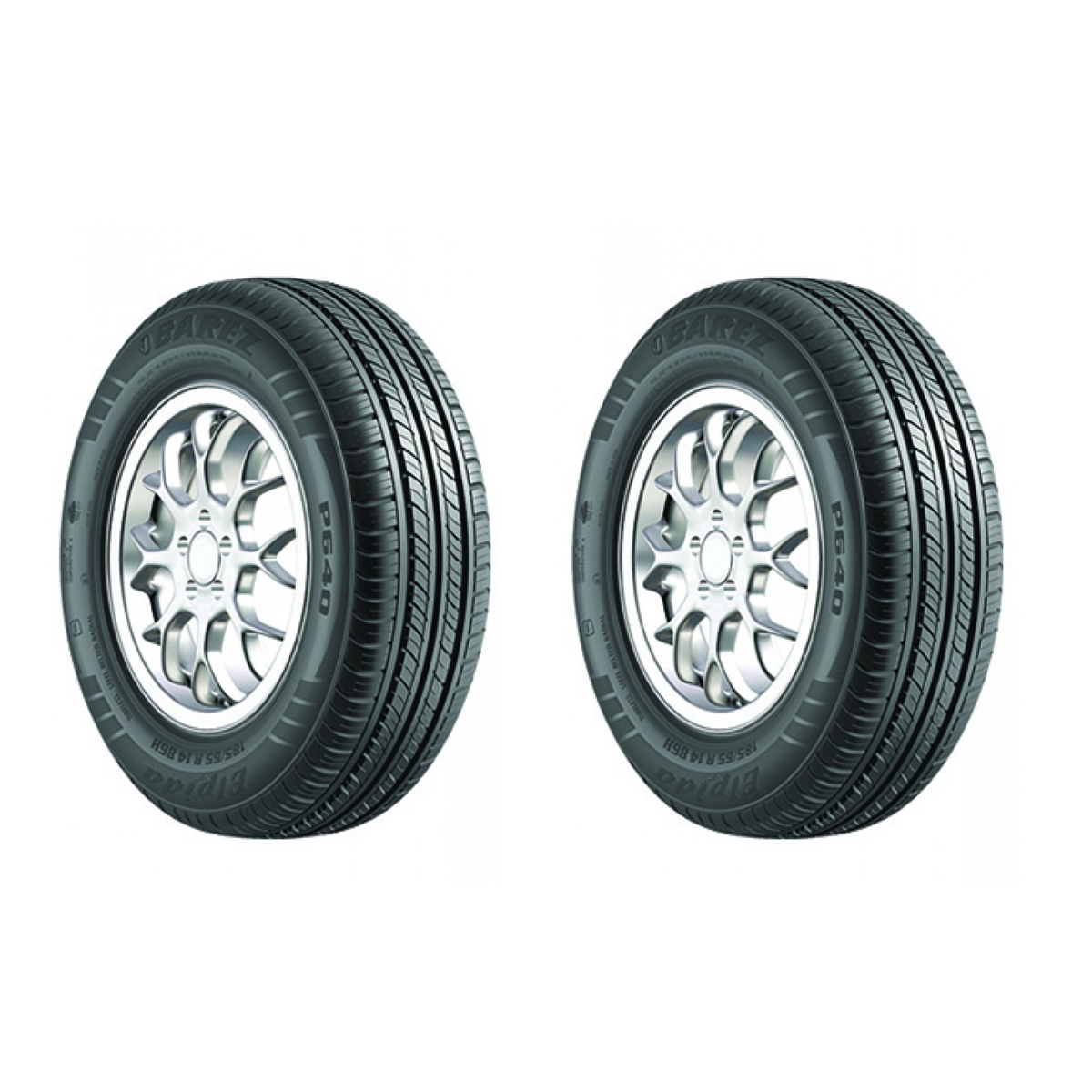 لاستیک خودرو بارز مدل P640 سایز 185/65R14 - دو حلقه