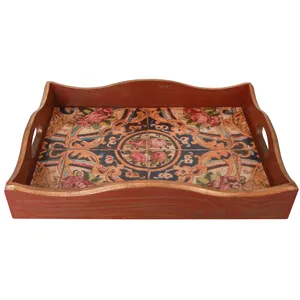 سینی طرح اسلیمی کد 324009