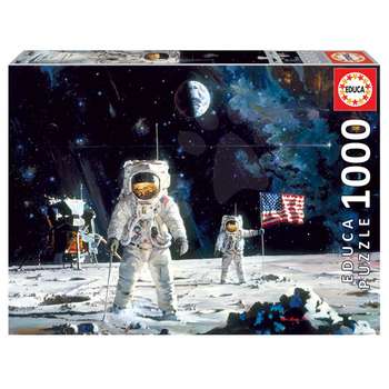 پازل 1000 تکه ادوکا مدل FIRST MEN ON THE MOON